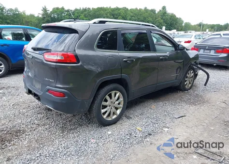 2014 Jeep Cherokee Limited from USA, damaged, VIN 1C4PJMDB2EW216225